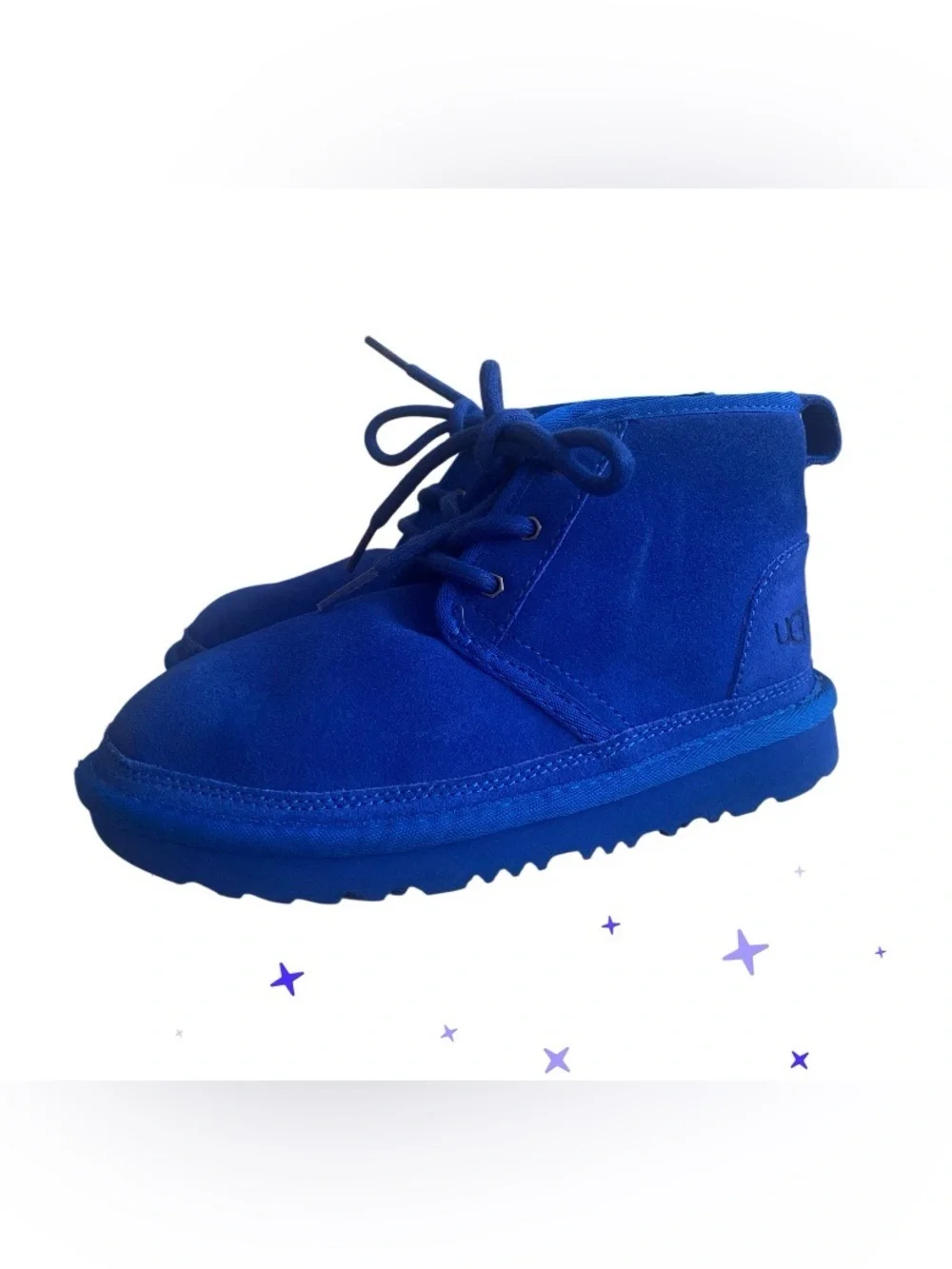 Ugg Kids Unisex Neumel II Boots Royal Blue 1017320K NEW W/O BOX size 1  8.5”